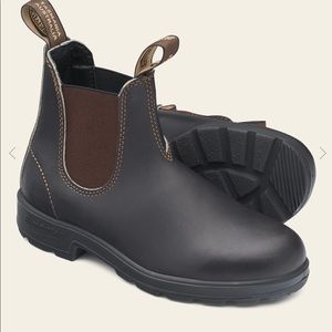 Blundstone stout brown #500 series unisex boot